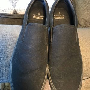 No Boundaries Canvas Slip On